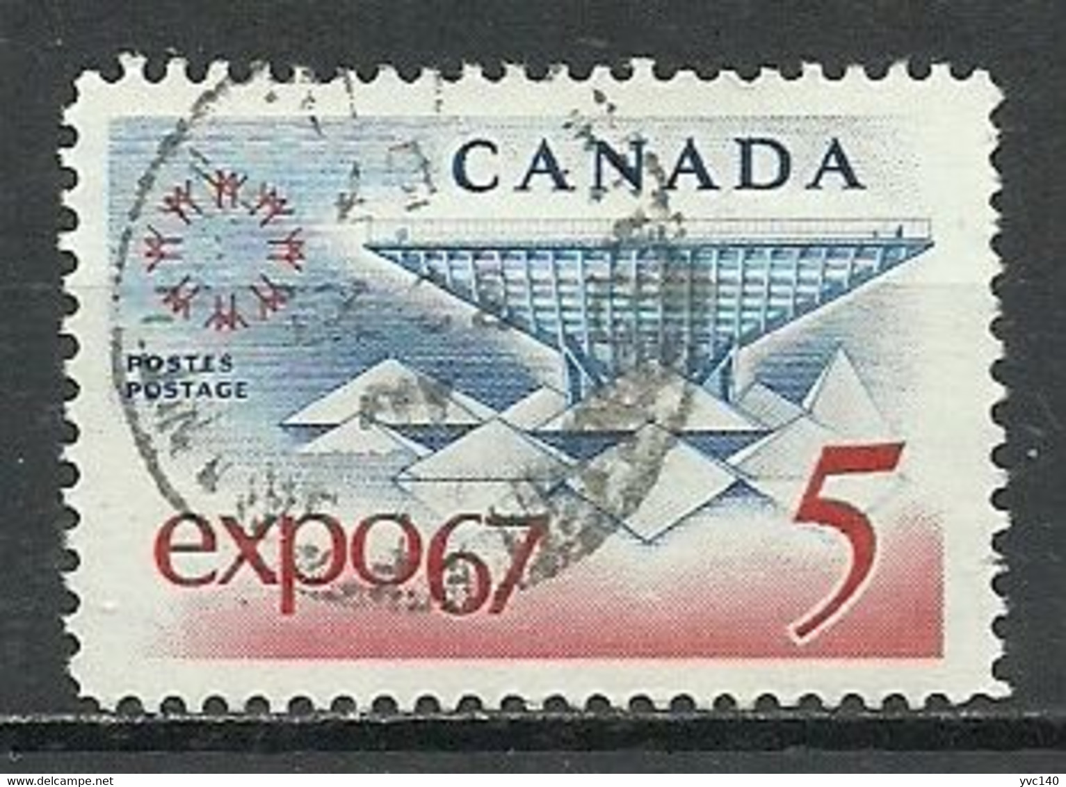 Canada; 1967 "EXPO'67", Montreal - 1967 – Montréal (Canada)