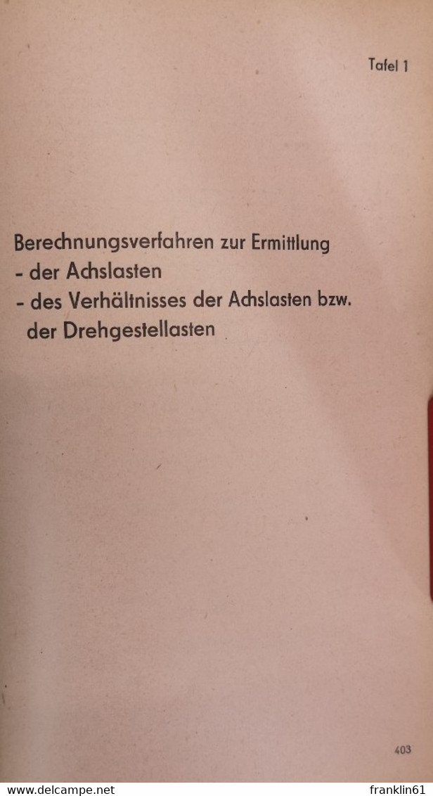Deutscher Eisenbahn-Gütertarif Heft 1b. Nr. 3 des Tarifverzeichnisses.