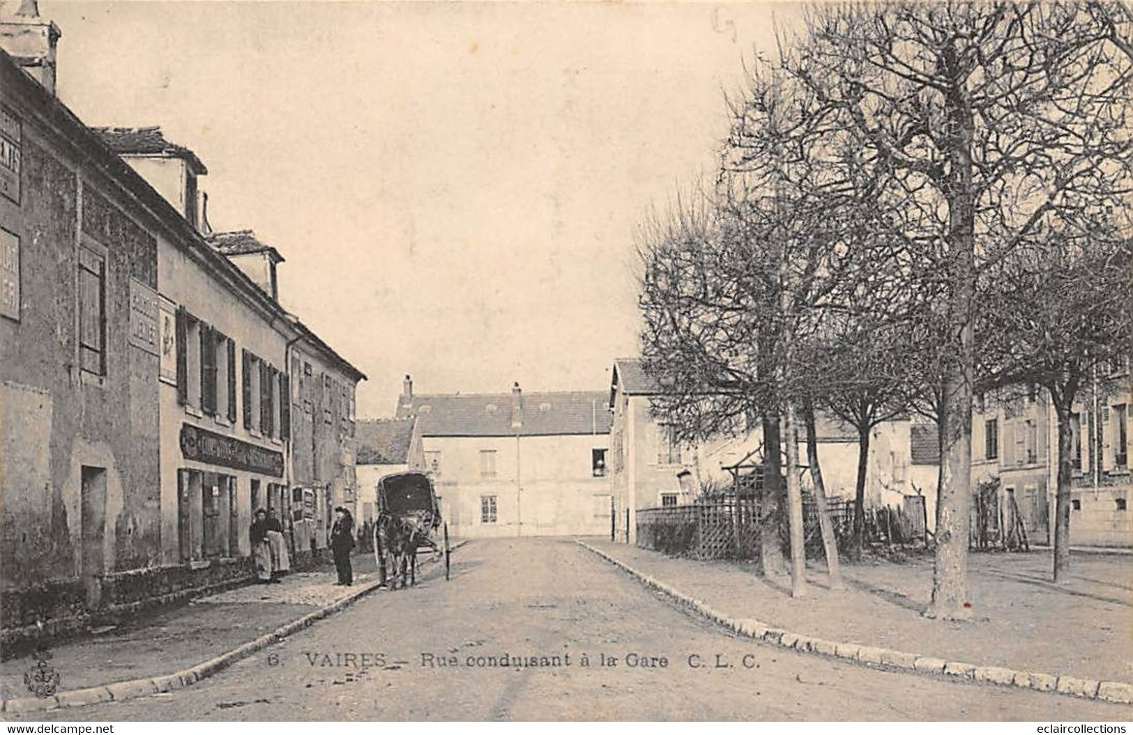 Vaires Sur Marne      77           Route Conduisant à La Gare.  Commerce            (voir Scan) - Vaires Sur Marne