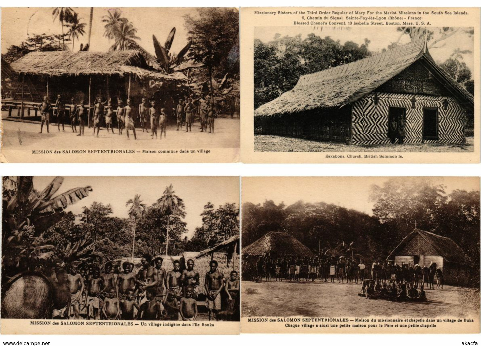 SALOMON ISLANDS OCEANIA SOUTH PACIFIC 32 Vintage Postcards Pre-1940 (L2694) - Solomon Islands