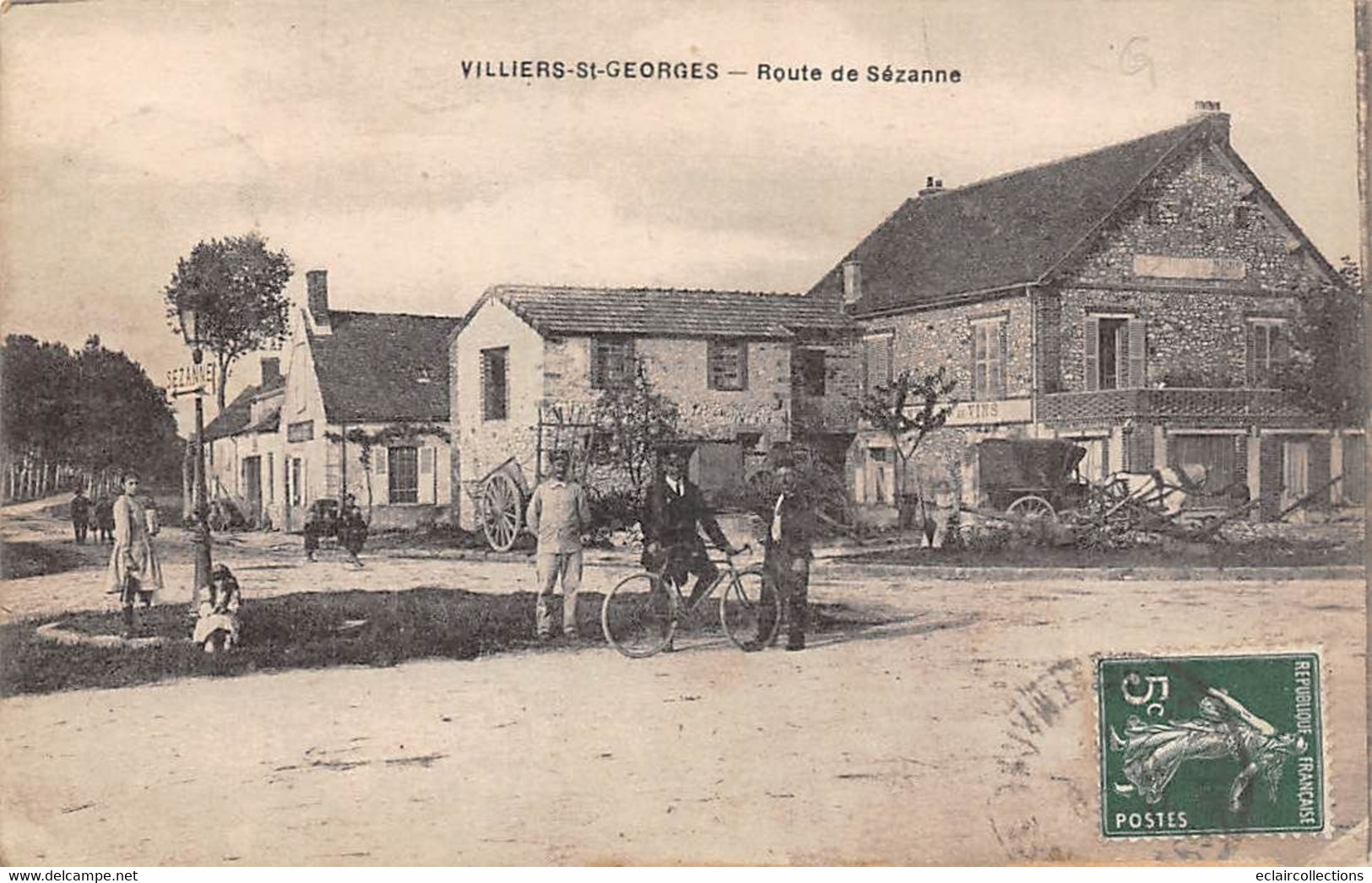 Villiers Saint Georges         77        Route De Sézanne               (voir Scan) - Villiers Saint Georges