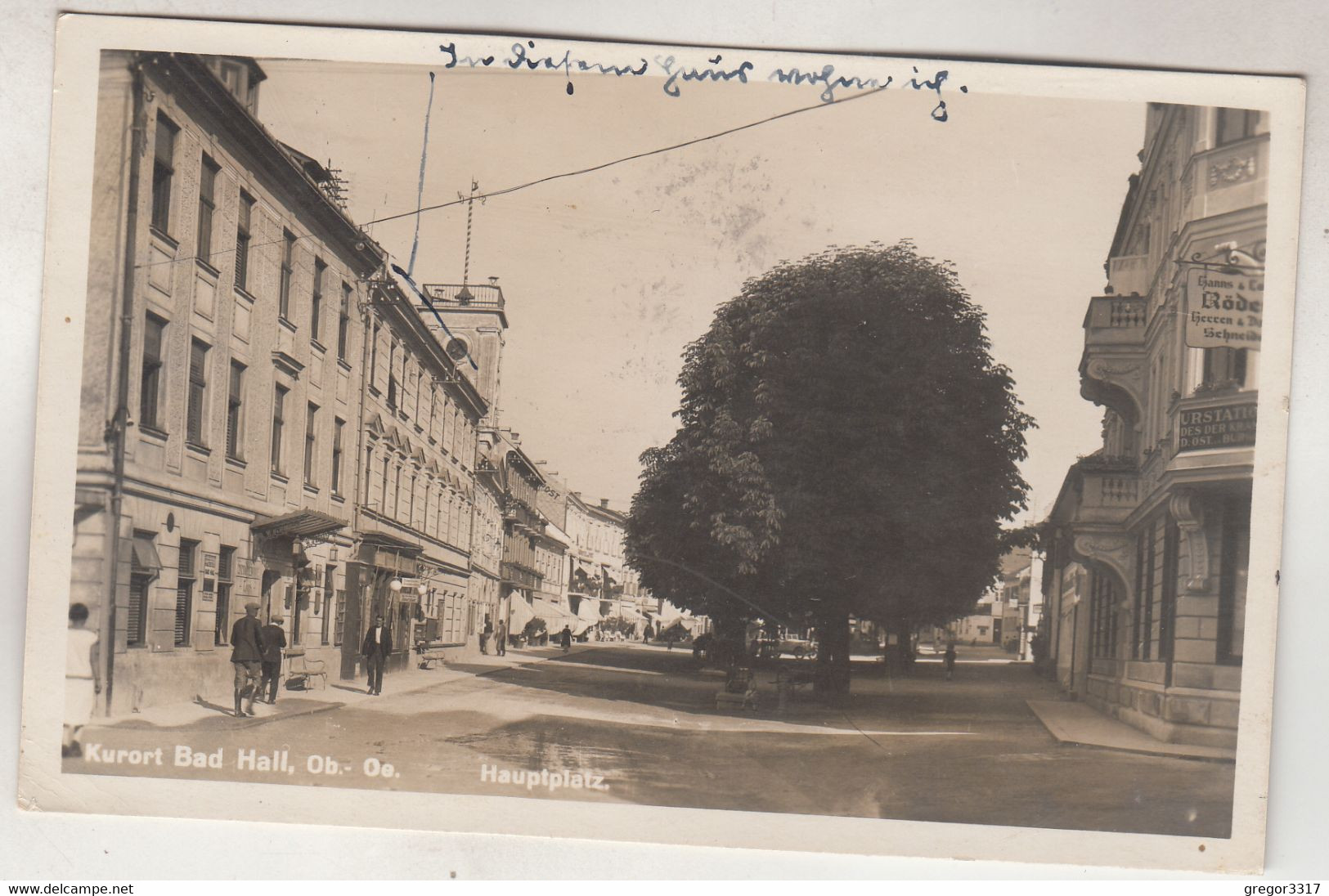 C4740) BAD HALL - OÖ - Hauptplatz - ALT !! Tolle DETAILS 6.6.1931 - Bad Hall