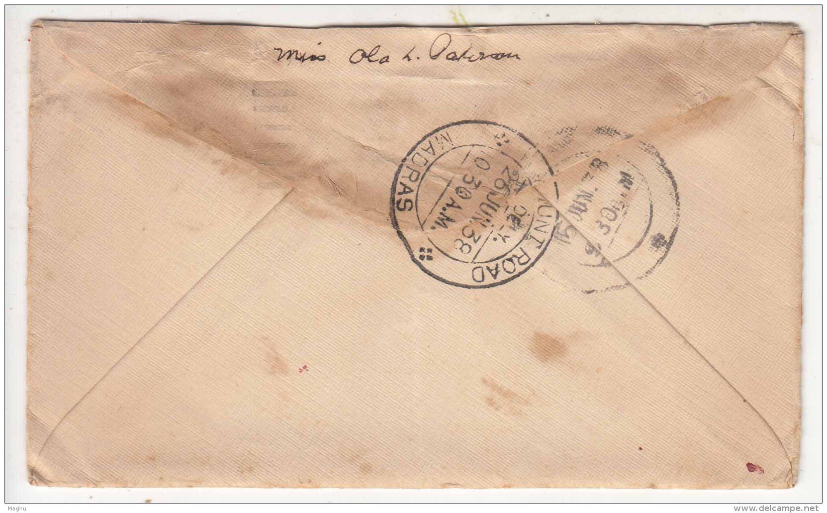 Slogan 'Air Mail Saves Time' Airmail From New Zealand To Aden, Redirect To India 1938 Cover, Kiwi Bird, - Briefe U. Dokumente