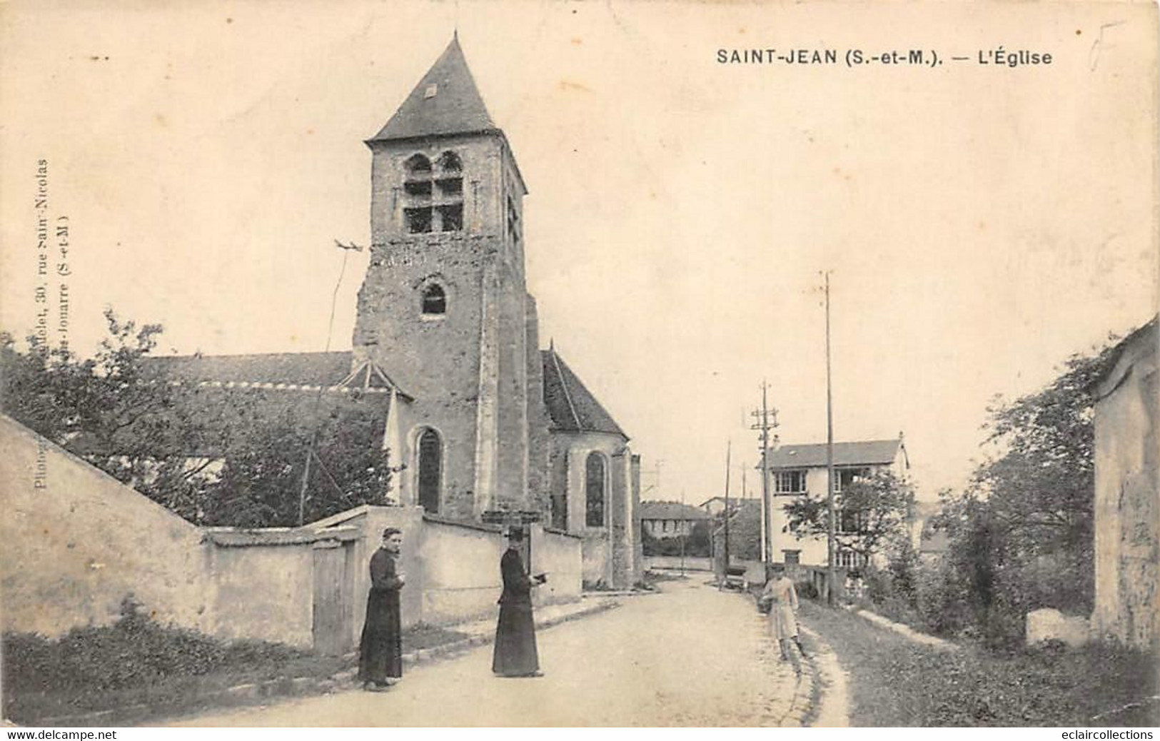 Saint Jean   Changis         77        Rue Et église           (voir Scan) - Other & Unclassified