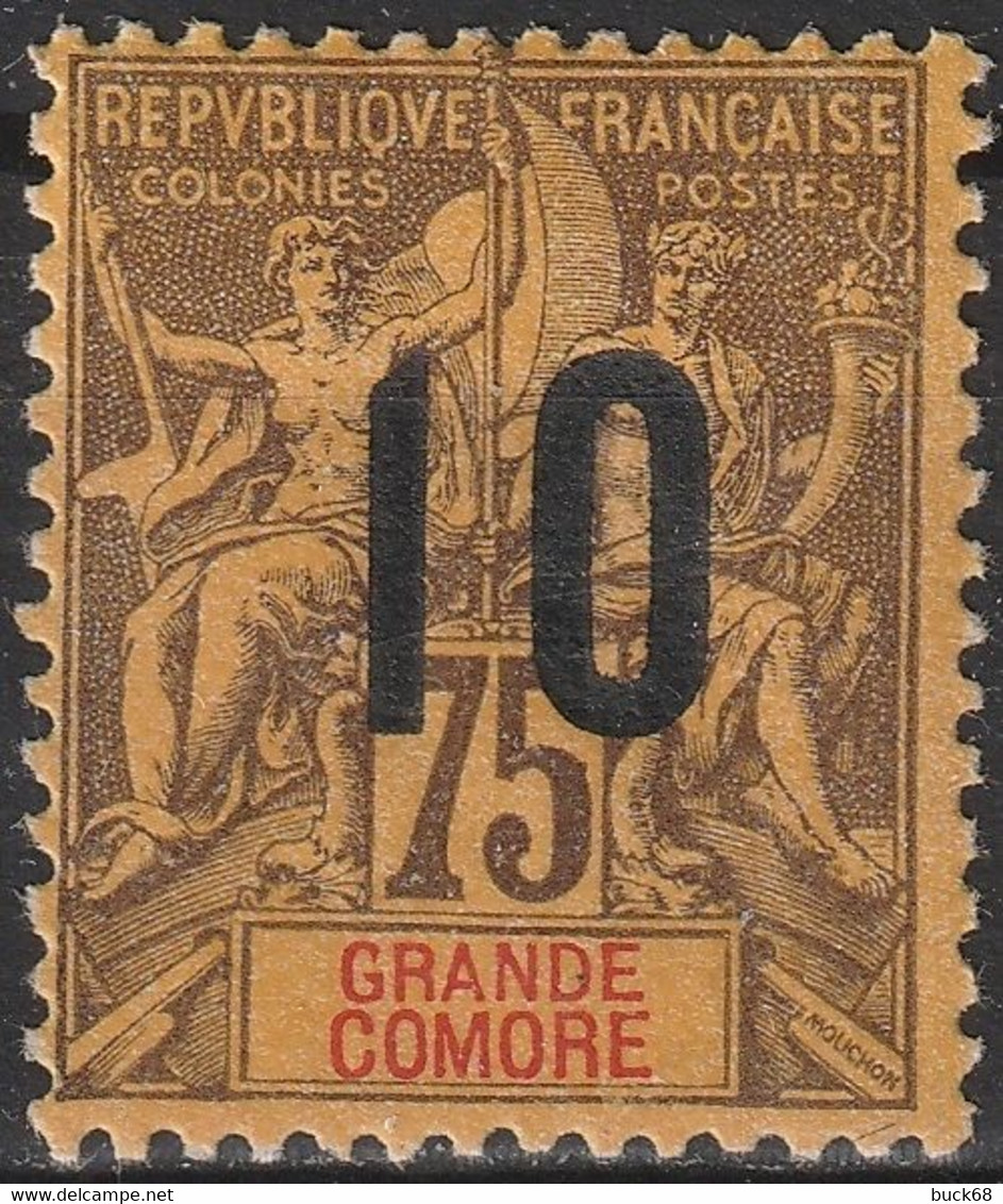 GRANDE COMORE Poste 25 * 27 (*) 29 Type Groupe Classique [ColCla] (CV 8 €) - Other & Unclassified