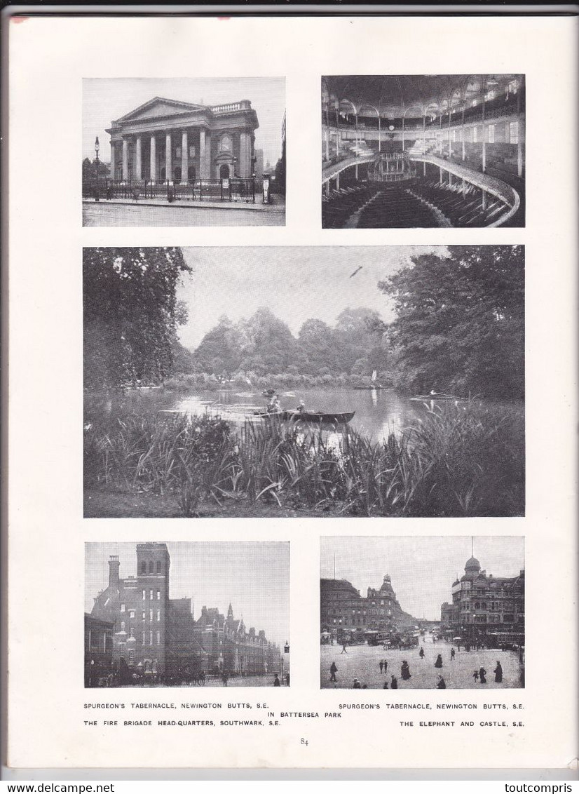LIVRE-TC-23-EM-002 : 401 VIEWS OF LONDON. 88 PAGES FORMAT 21.5 X 28 CM