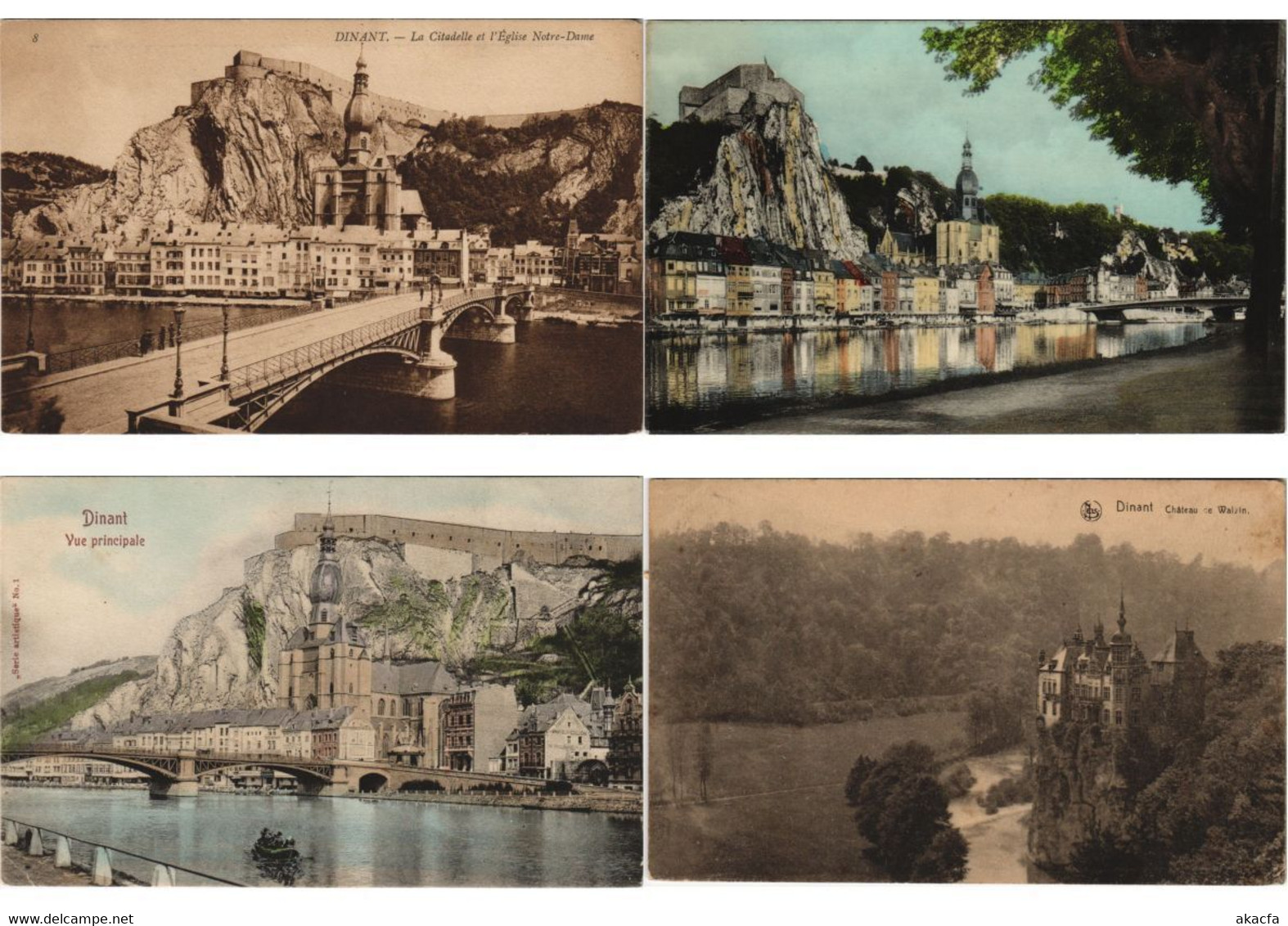 DNINANT BELGIUM 250 Vintage Postcards pre-1940 (L5242)