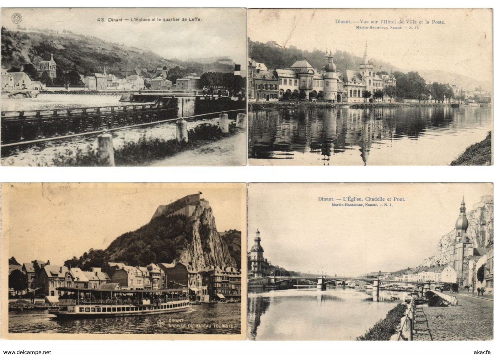 DNINANT BELGIUM 250 Vintage Postcards pre-1940 (L5242)