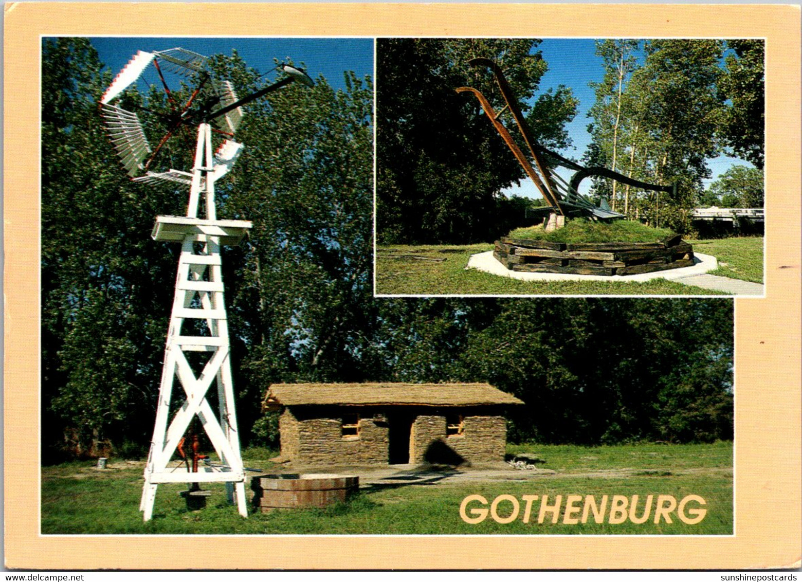 Nebraska Gothenburg The Sod House Museum 1992 - Andere & Zonder Classificatie