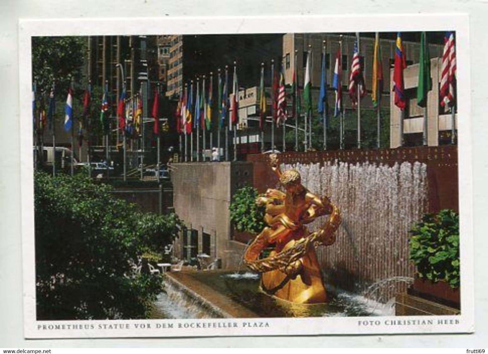 AK 115962 USA - New York City - Prometheus State Vor Dem Rockefeller Plaza - Plaatsen & Squares