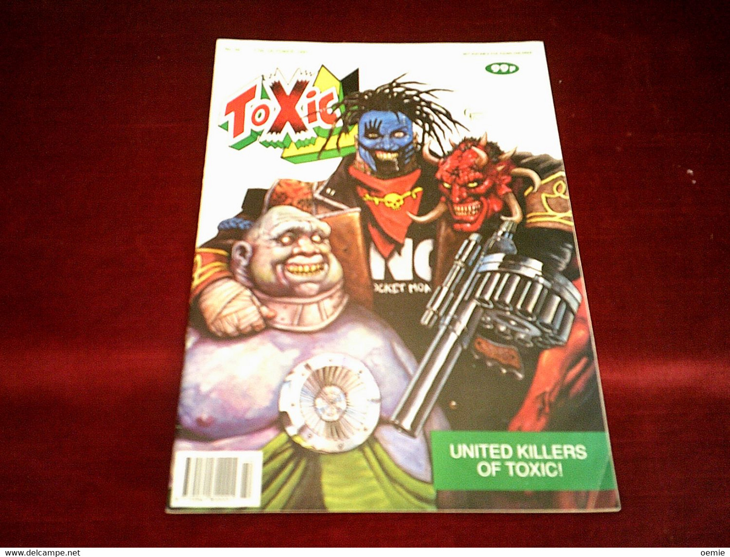 TOXIC  °°  OCTOBER 1991   N° 30   UNITED KILLERS OF TOXIC - Science Fiction