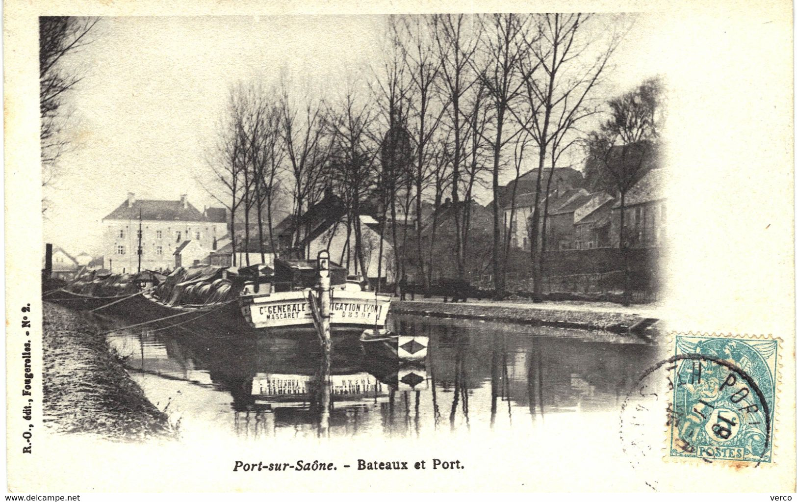 Carte POSTALE  Ancienne De PORT Sur SAONE - Bateaux & Port - Port-sur-Saône