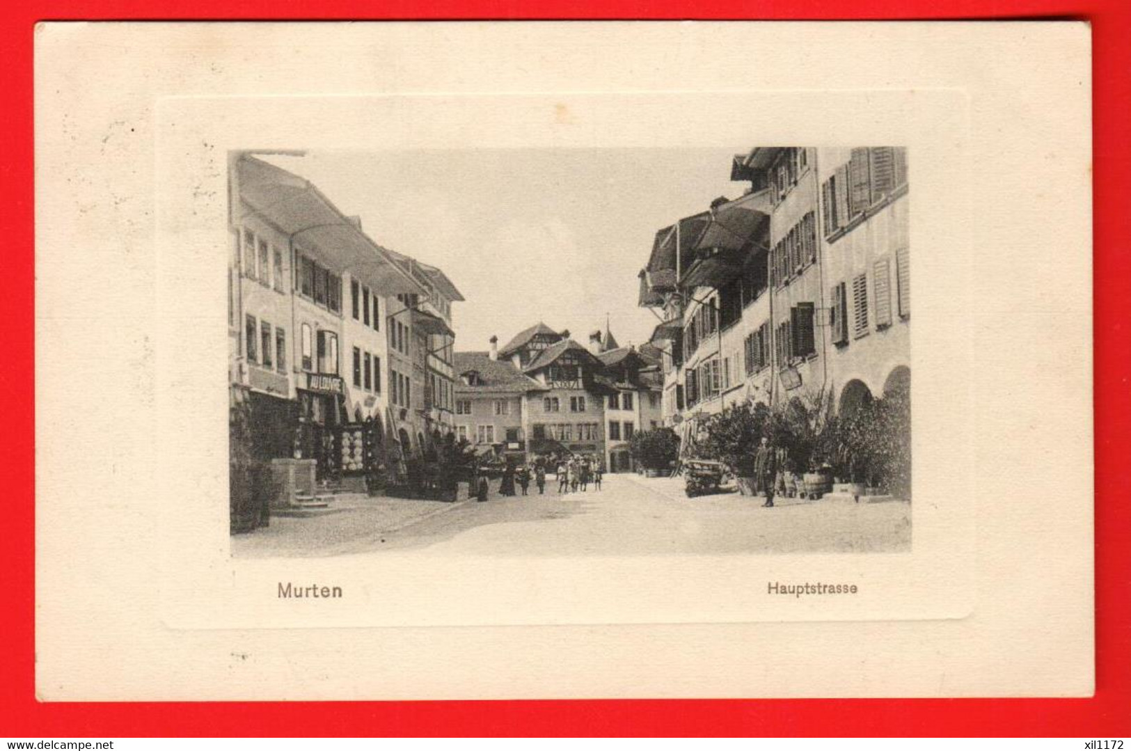 DAJ-36  Murten Morat Hauptstrasse  Easu-forte. Non Circ.  Circ. Vers Luzern - Murten