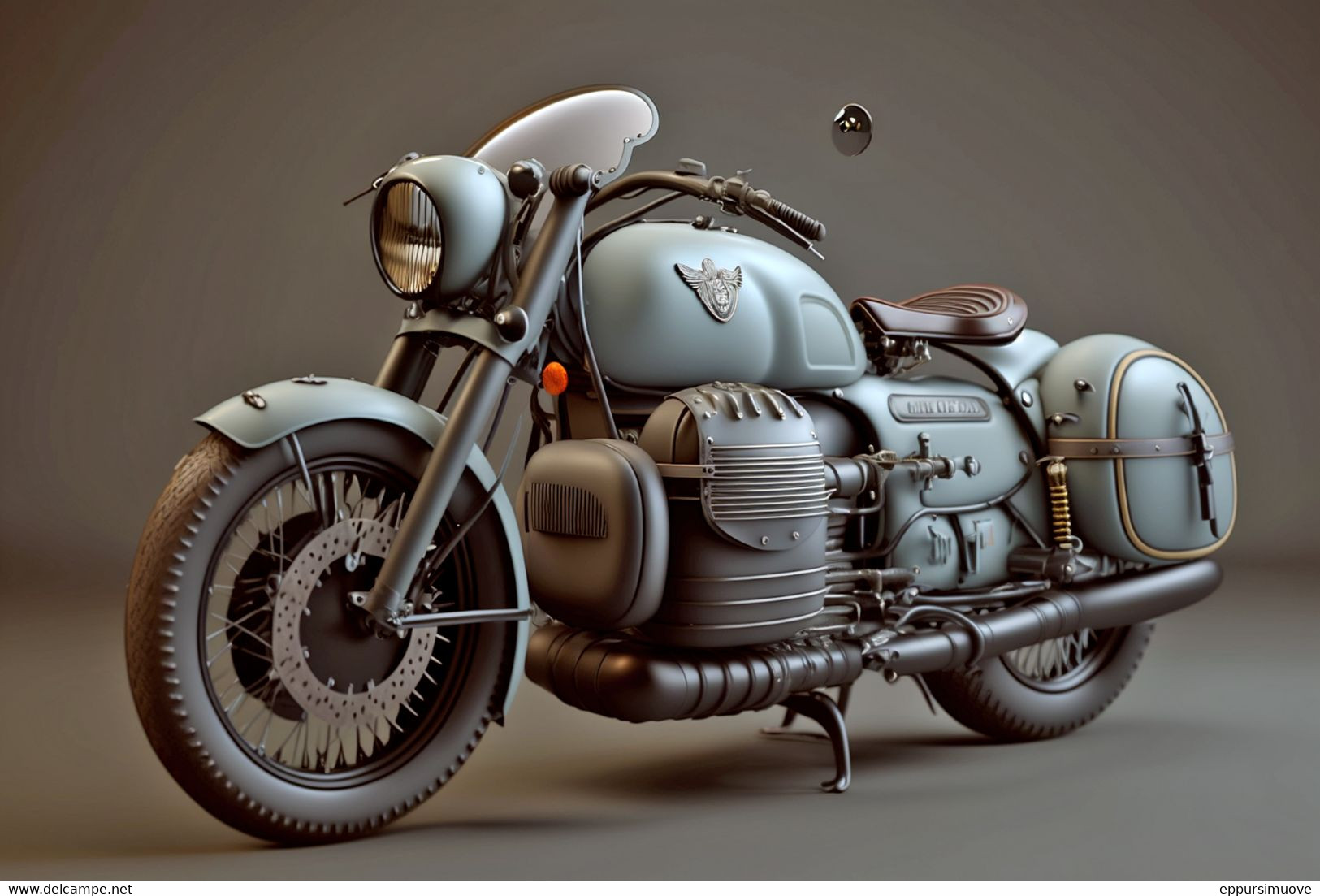 Vue D’artiste. Moto Guzzi Customisée. Edition Limitée - 9b65 - Arte Contemporáneo