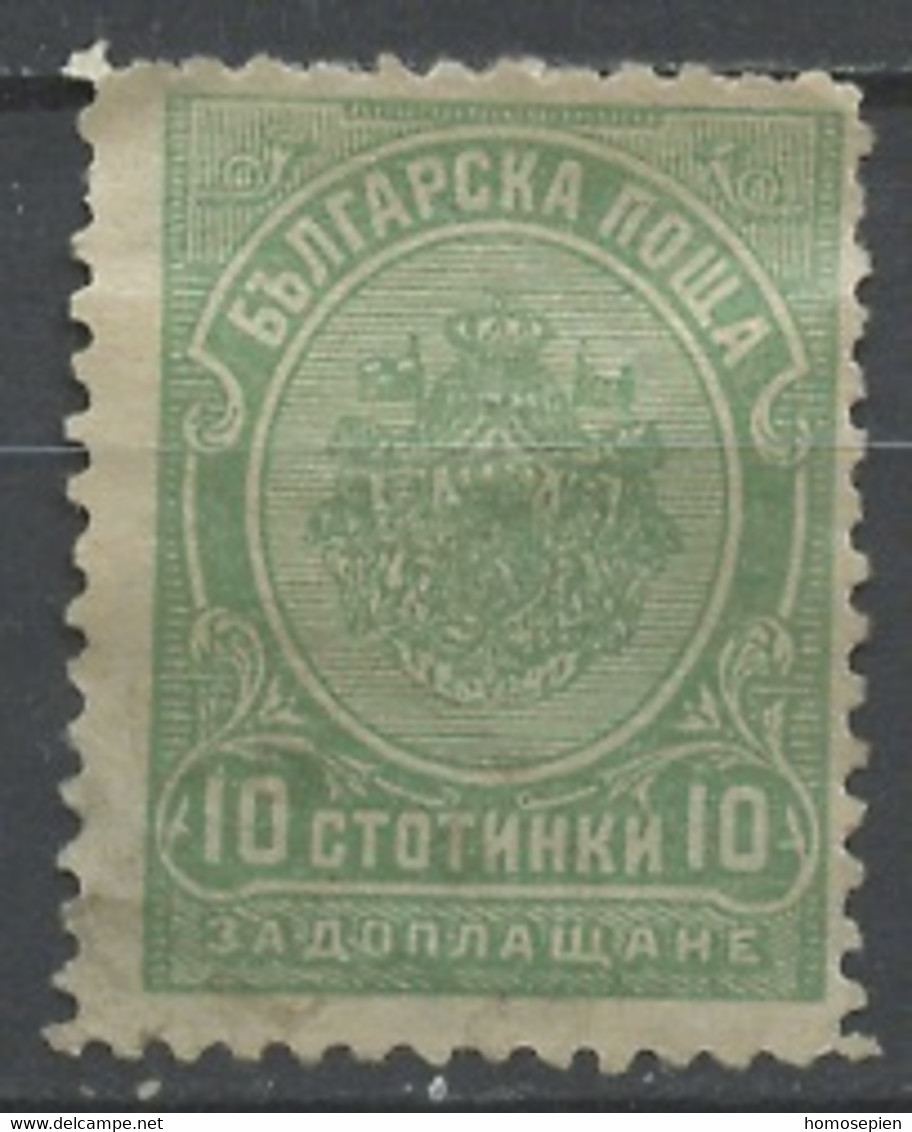 Bulgarie - Bulgarien - Bulgaria Taxe 1901-04 Y&T N°T17 - Michel N°P17 (o) - 10s Chiffre - Timbres-taxe