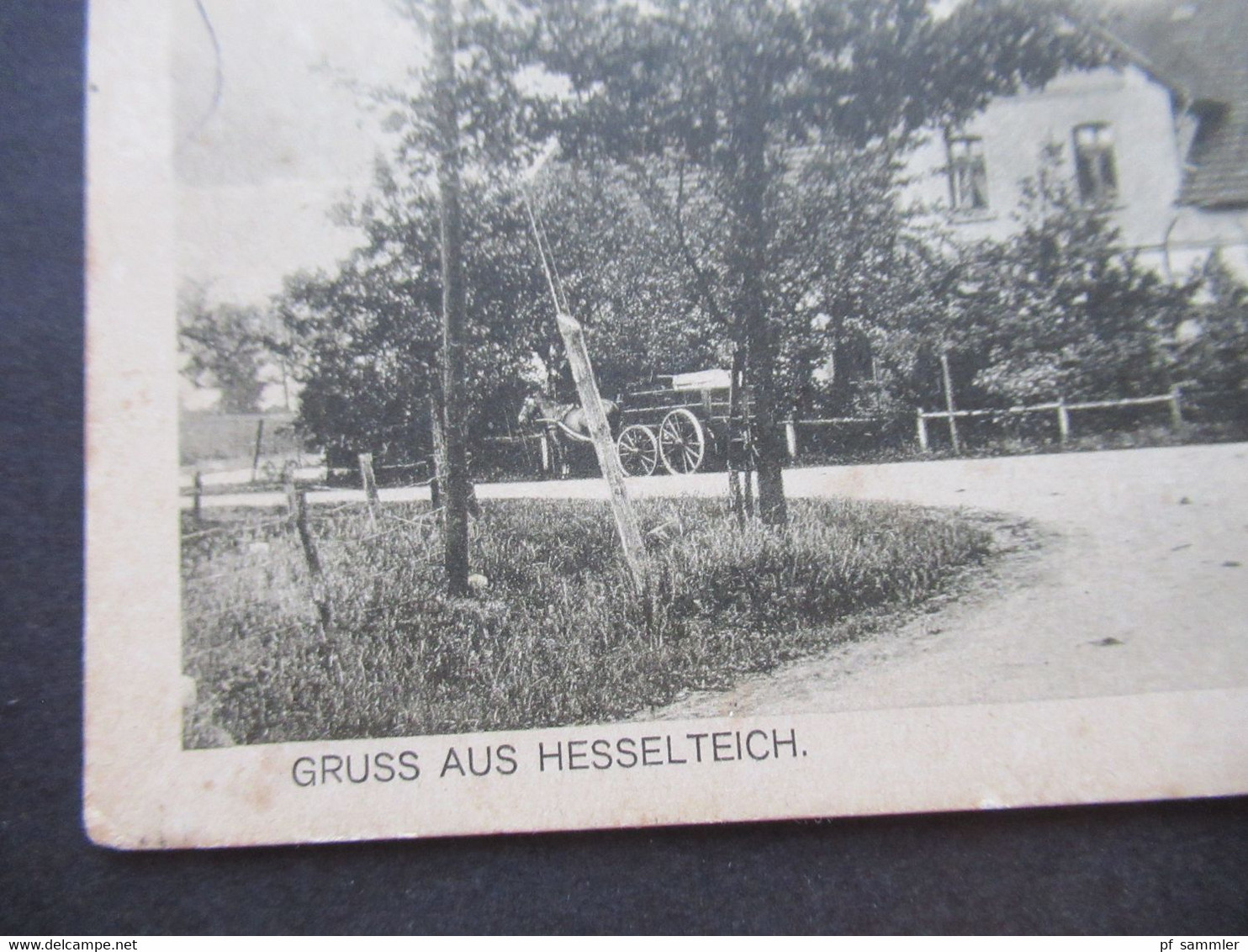 AK Um 1910 Gruss Aus Hesselteich (Versmold) Verlag Heinrich Kolbe, Versmold - Versmold