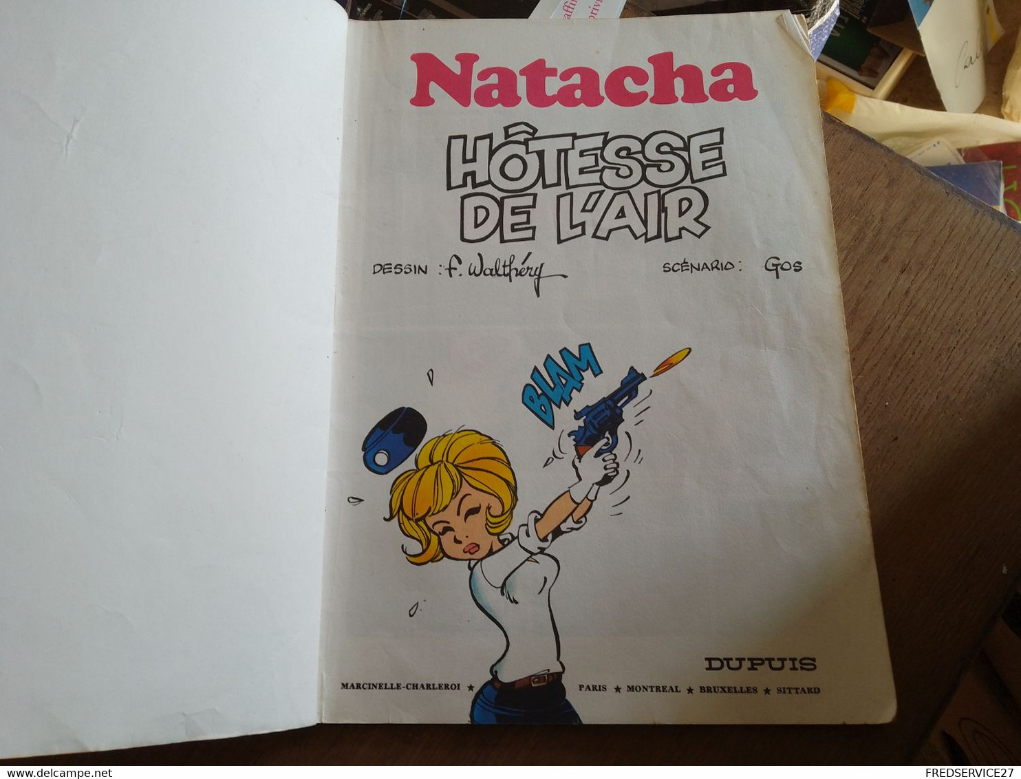 73 // NATACHA   HOTESSE DE L'AIR  / DUPUIS / OFFERT PAR LA REDOUTE N°1 - Natacha
