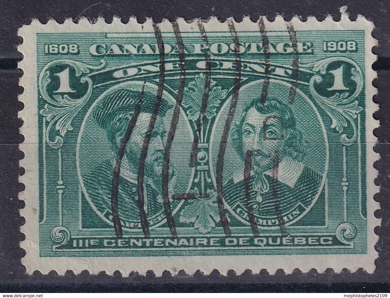 CANADA 1908 - Canceled - Sc# 97 - Used Stamps