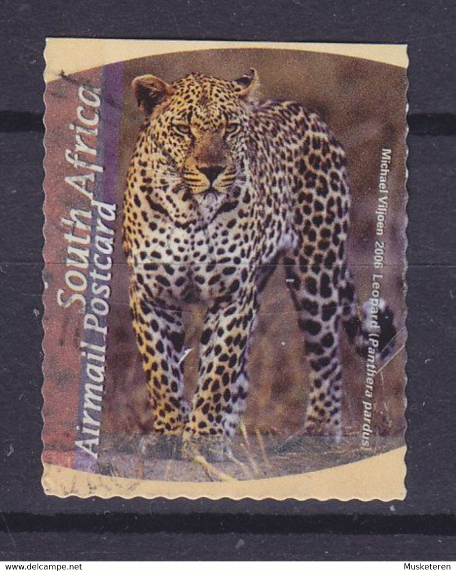 South Africa 2006 Mi. 1696,  - Grosswild Leopard (Panthera Pardus) 3-Sided Perf. - Usati