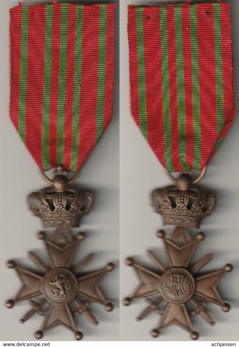 Belgique, Croix De Guerre 1914-1918 - België