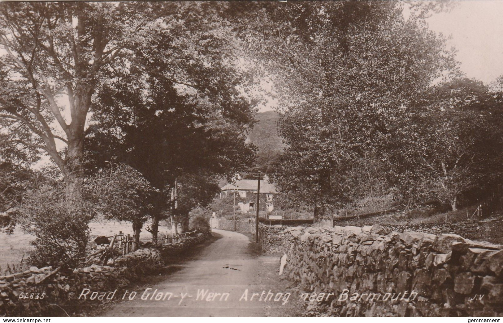 ROAD TO GLEN-Y-WEN ARTHOG NEAR BARMOUTH - Merionethshire