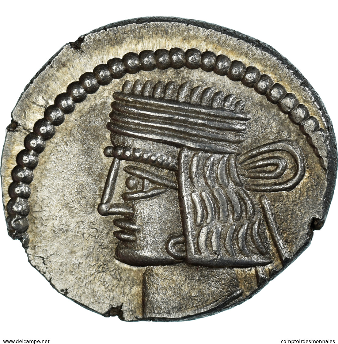 Monnaie, Royaume Parthe, Pakoros I, Drachme, 78-120, Ecbatane, SUP, Argent - Orientales
