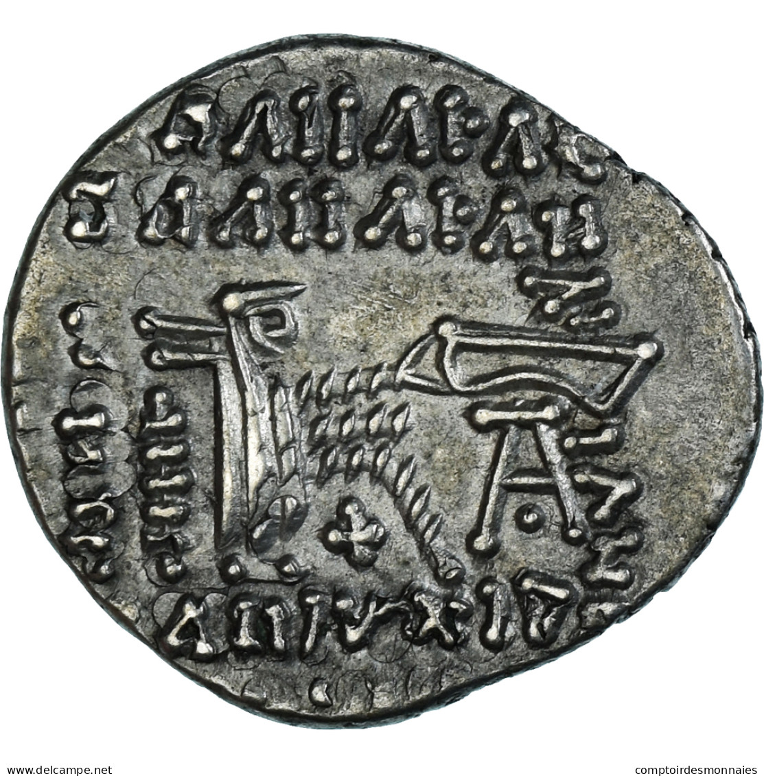 Monnaie, Royaume Parthe, Parthamaspates, Drachme, 116, Ecbatane, TTB+, Argent - Oriental