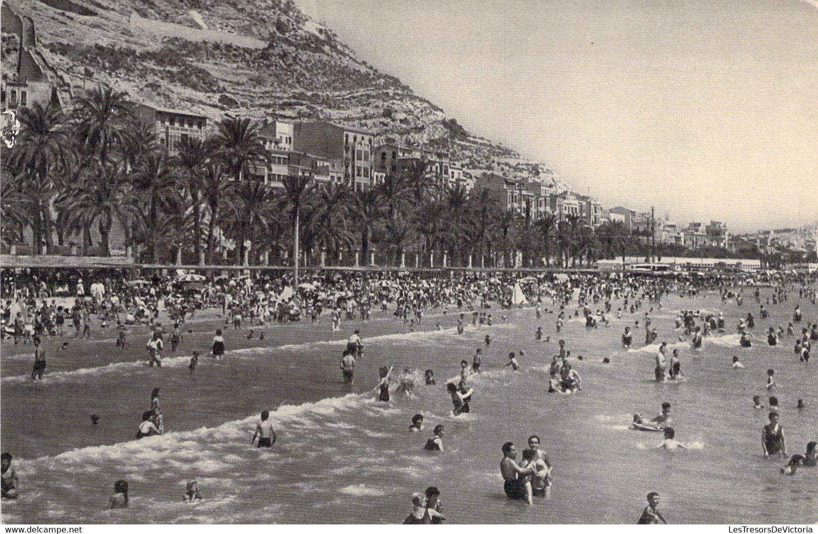 ESPAGNE - ALICANTE - Plage Du Pastiguet - Edition Juguemo - Carte Postale Ancienne - Alicante