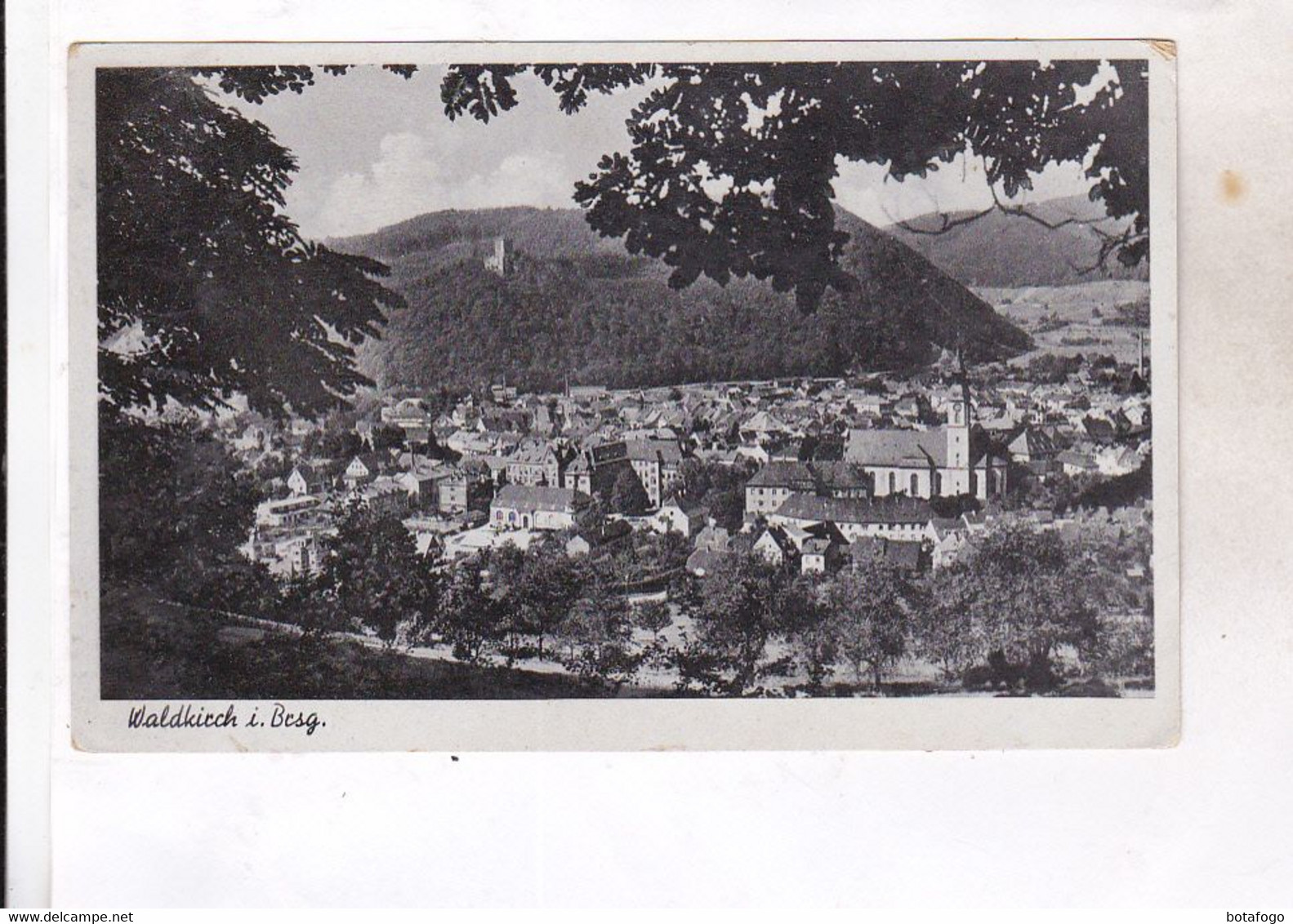 CPA  WALDKIRCH En 1945! - Waldkirch