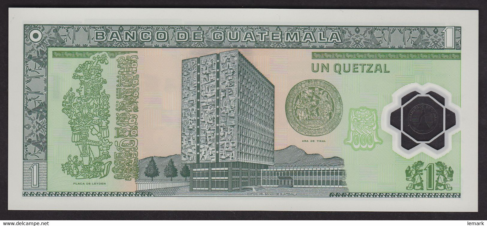 Guatemala 1 Quetzal 2008 P109b UNC - Guatemala