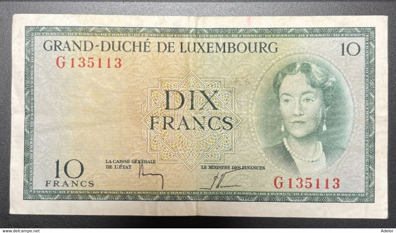 Beau Billet Du Luxembourg, 10 Francs ND 1954. TB/TTB - Luxembourg