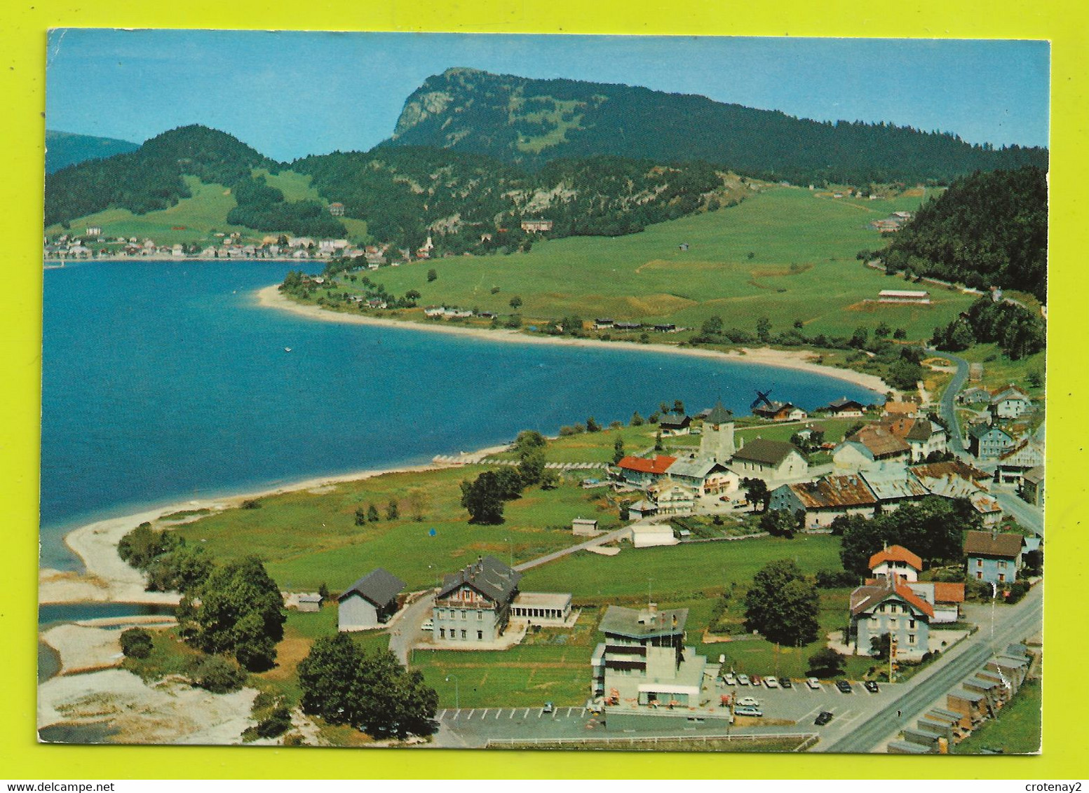 Suisse Lumières Et Couleurs Sur Le Lac De JOUX L'ABBAYE Et Le Dent De Vaulion Hôtel De Ville VOIR DOS - L'Abbaye