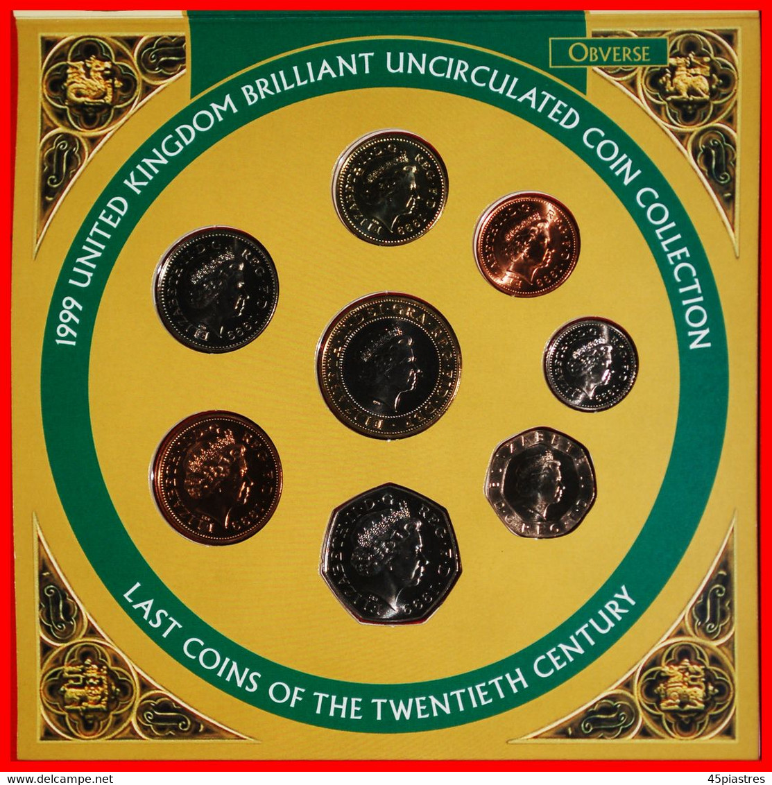 * ERROR MILLENNIUM: GREAT BRITAIN  BRILLIANT UNCIRCULATED COIN COLLECTION 1999! TO BE PUBLISHED! LOW START NO RESERVE! - Mint Sets & Proof Sets