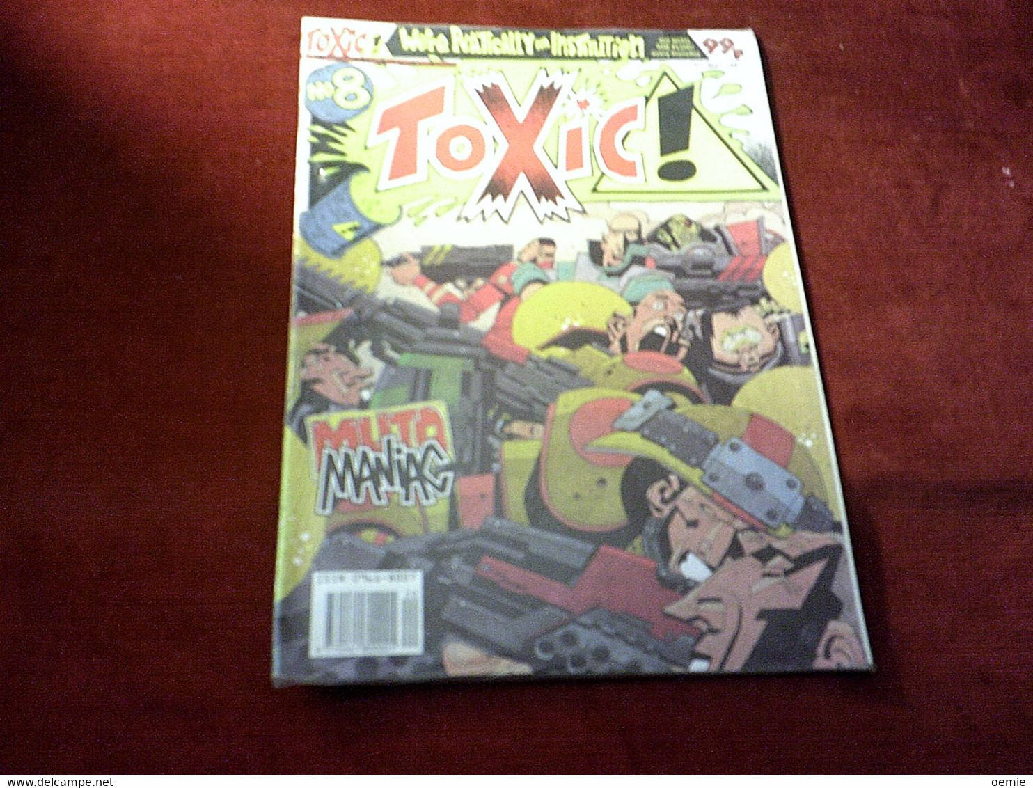 TOXIC  N°  8    MAY 1991 - Science Fiction