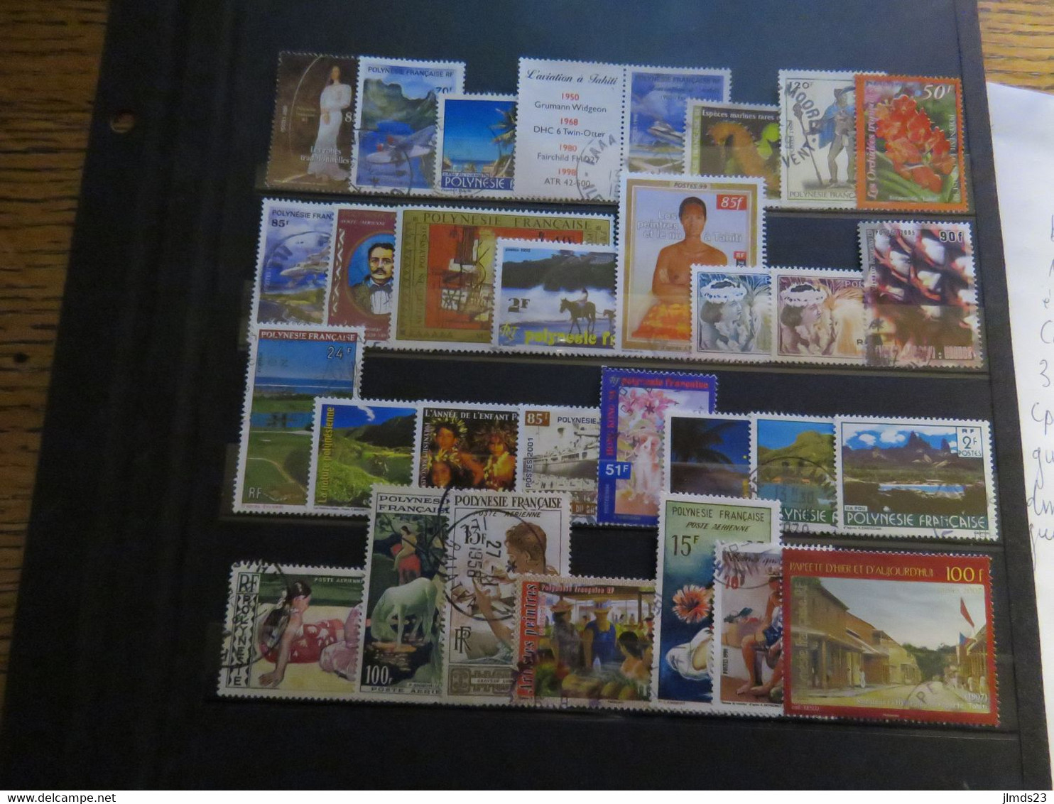 FRANCE, POLYNESIE FRANCAISE, LOT OBLITERE A 4 €, COTATION : 50 € - Collezioni & Lotti