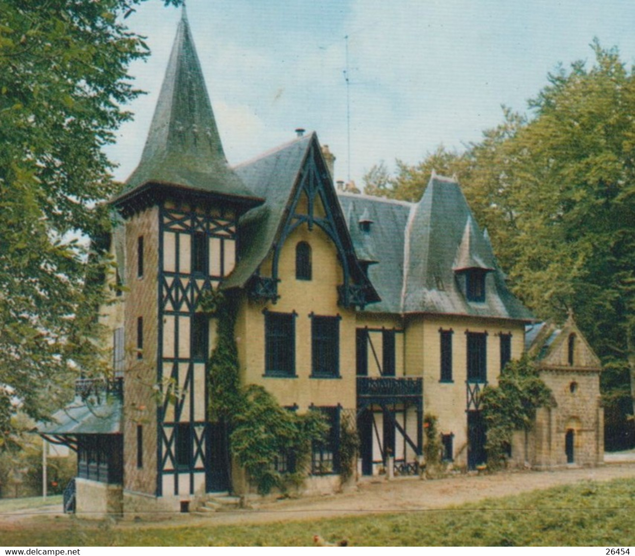 CPM  De 08 LE CHESNE  " Le Mont-Dieu  La Barbiere "  écrite Le 16 8 1972   Pour 54470 THIAUCOURT - Le Chesne