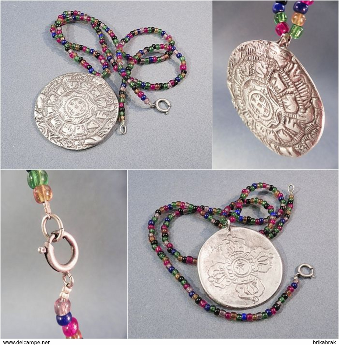 ° COLLIER PENDENTIF MEDAILLE @ Bijoux Bijoutier Bijouterie - Collares/Cadenas