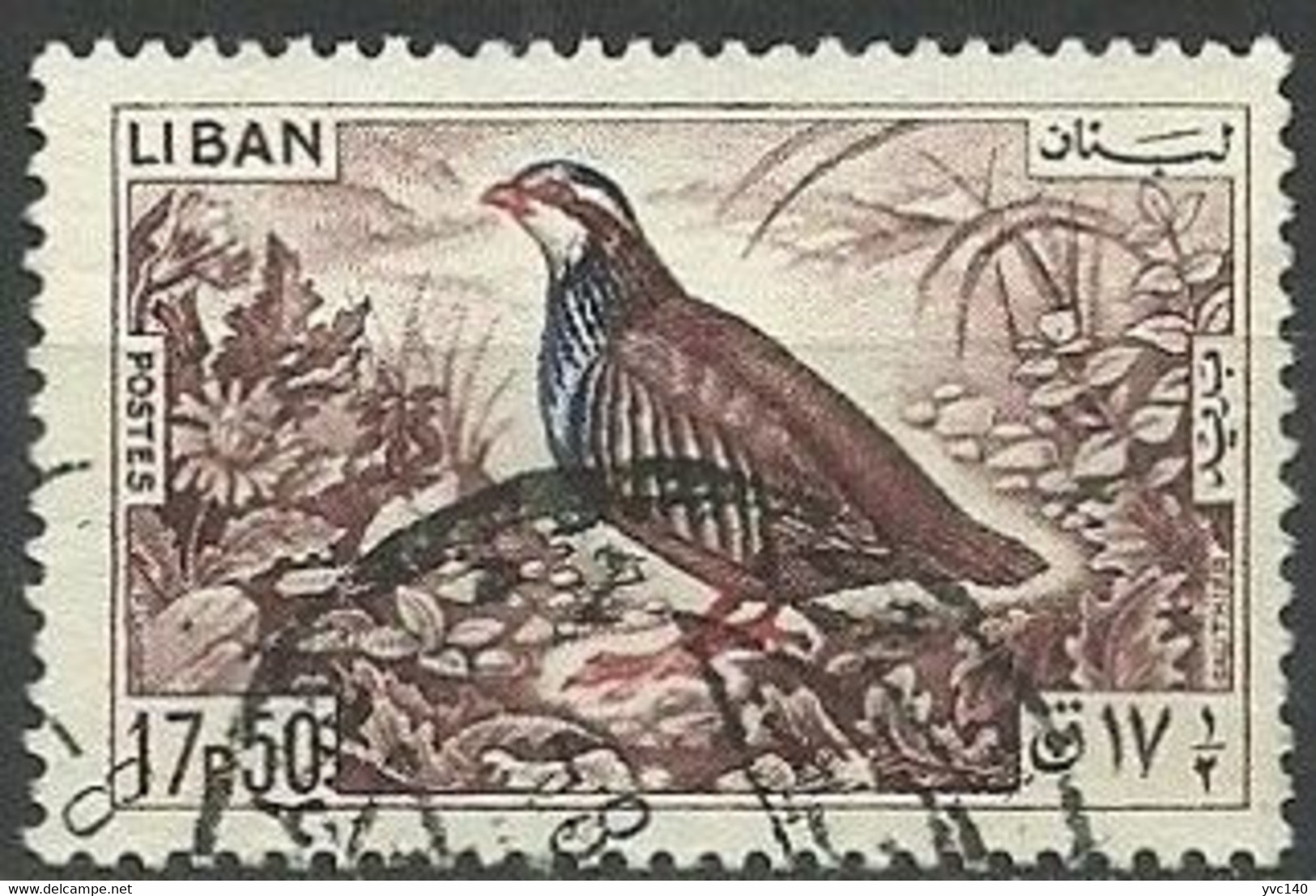 Lebanon; 1965 Birds - Perdrix, Cailles