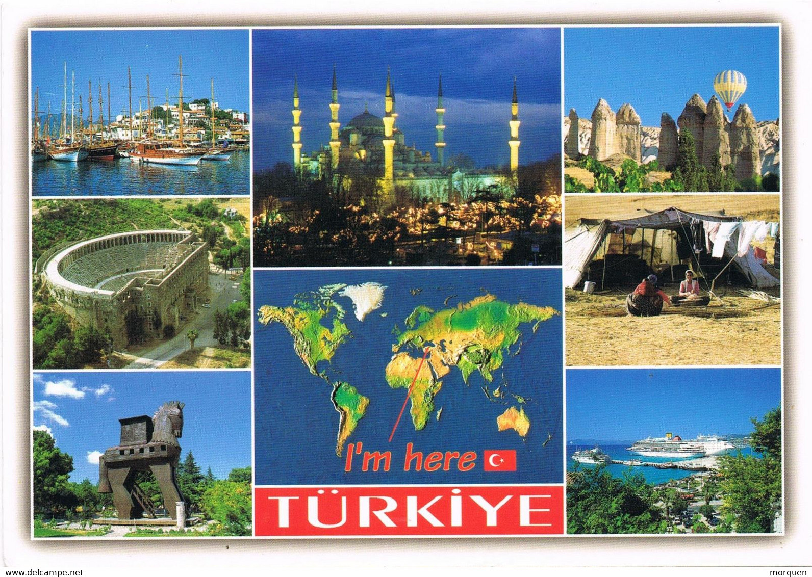 48912. Postal KEMER (Turquia) 1998. Vistas Varias De Turquia - Briefe U. Dokumente