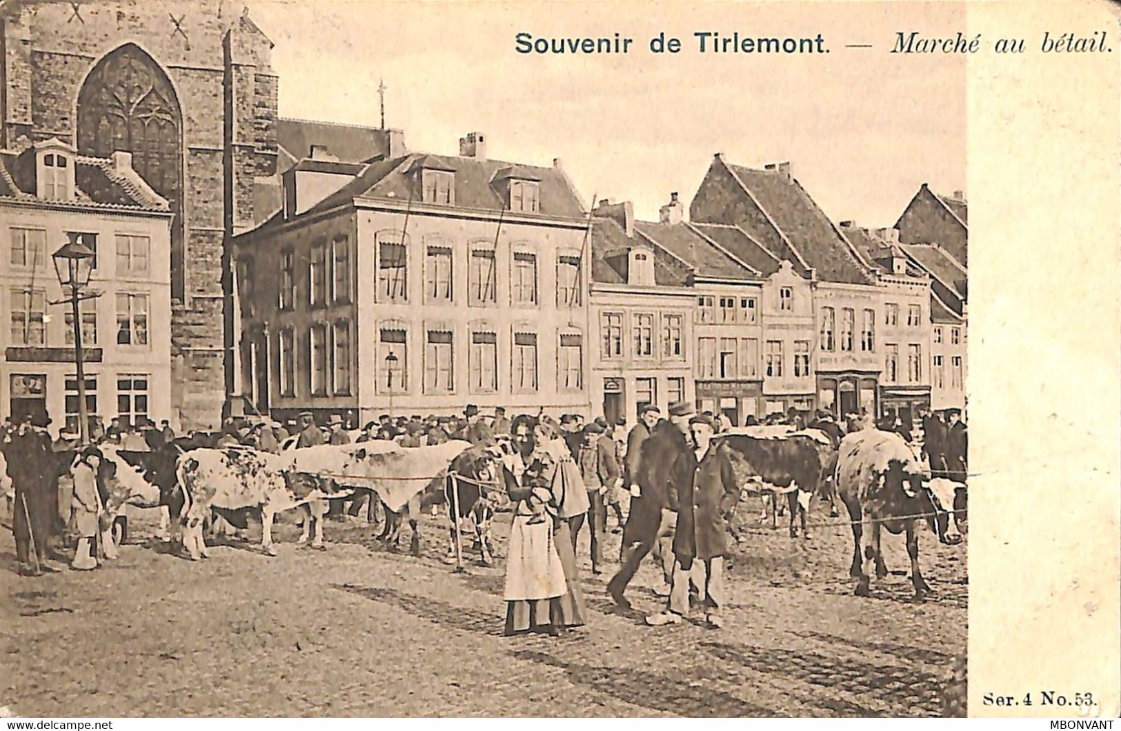 Tirlemont - Marché Au Bétail - Tienen