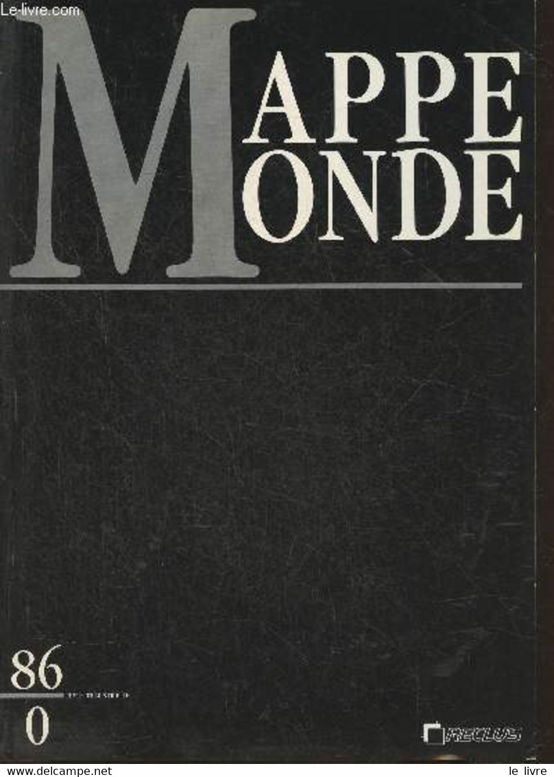 Mappemonde 86/0 (spécimen)-Sommaire: Fac-similé De La Couverture De MappeMonde- 8 Pages D'extraits D'articles à Paraître - Maps/Atlas