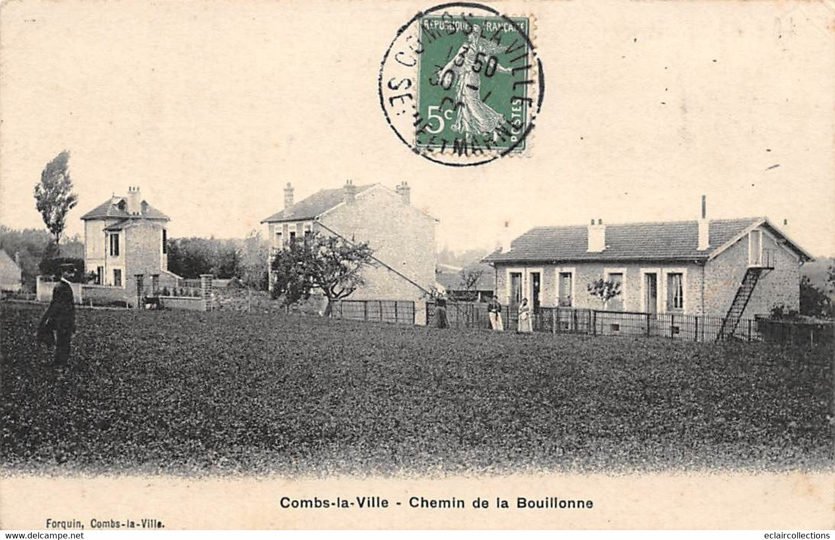 Combs La Ville             77         Chemin De La Bouillonne       (voir Scan) - Combs La Ville