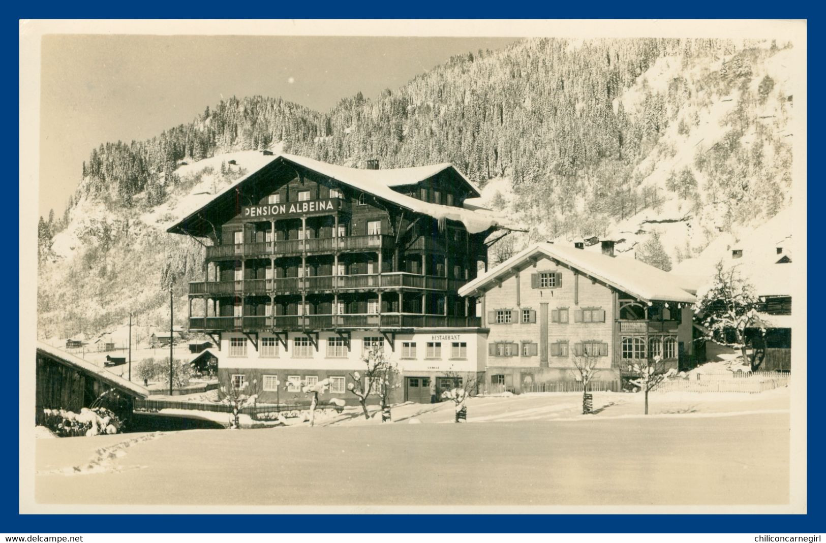 * KLOSTERS DORF - Hotel Pension Albeina - 5616 - Photohaus BERNI - Klosters