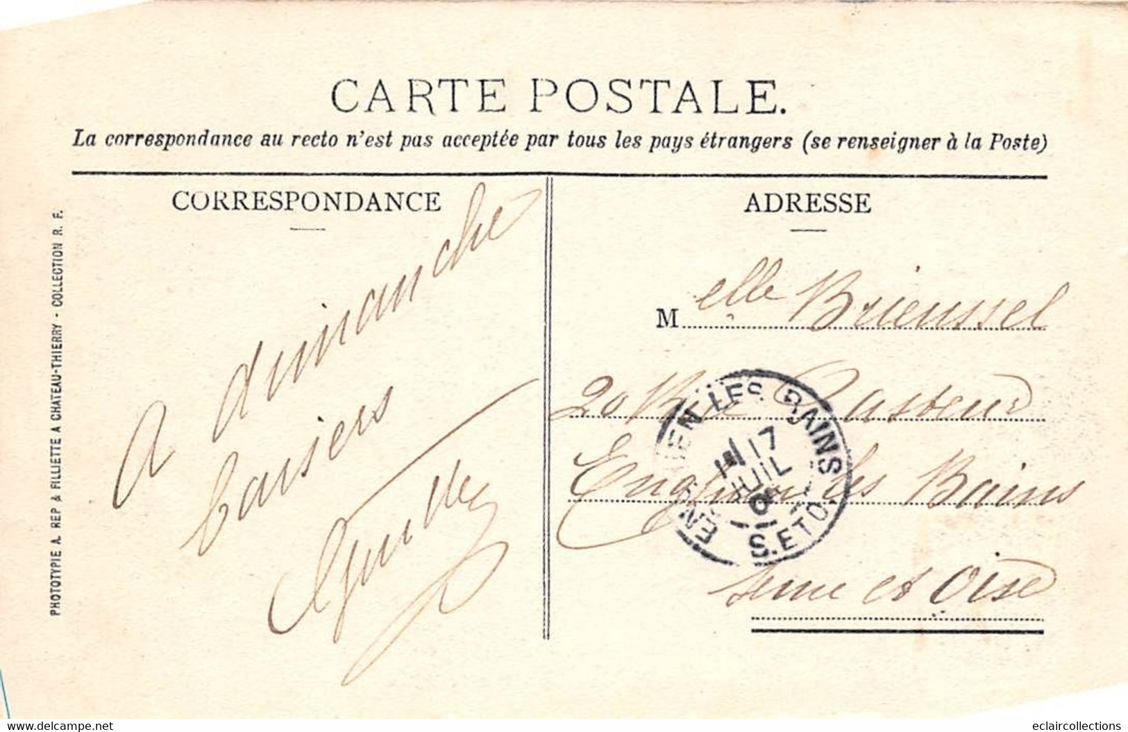 Coulommiers         77       Rue De Melun  Commerces. Vente De Cartes Postales  (voir Scan) - Coulommiers