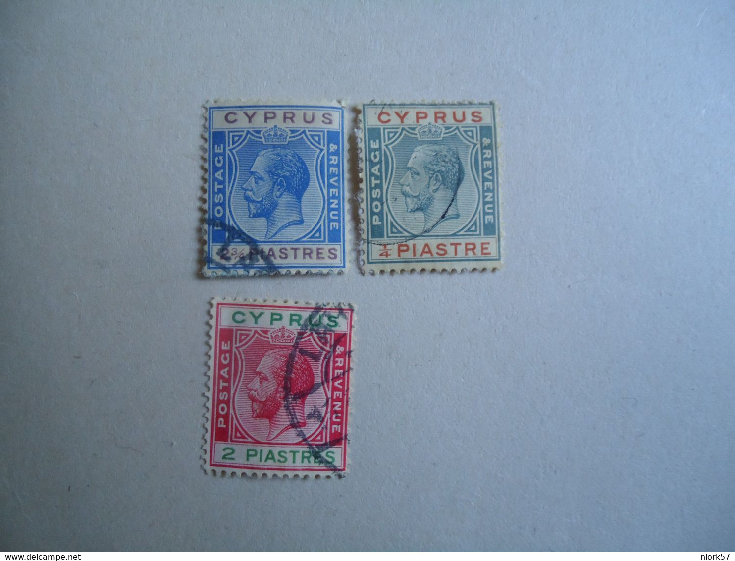 CYPRUS    USED  STAMPS  KINGS 3 - Sonstige & Ohne Zuordnung