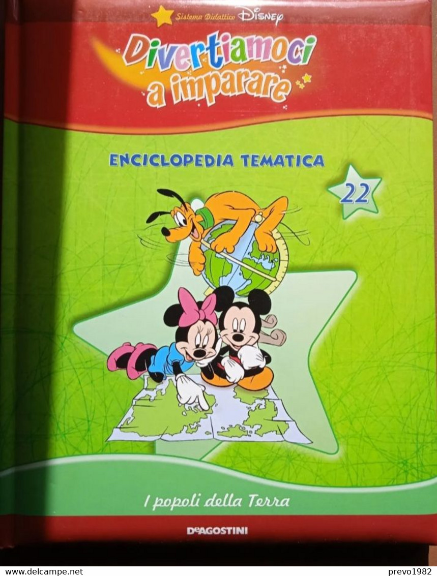 Volumi Sfusi collana "divertiamoci a imparare enciclopedia tematica"   sistema didattico Disney