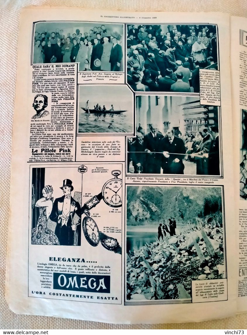 ! - ITALIA -IL GAZZETTINO ILLUSTRATO 1929