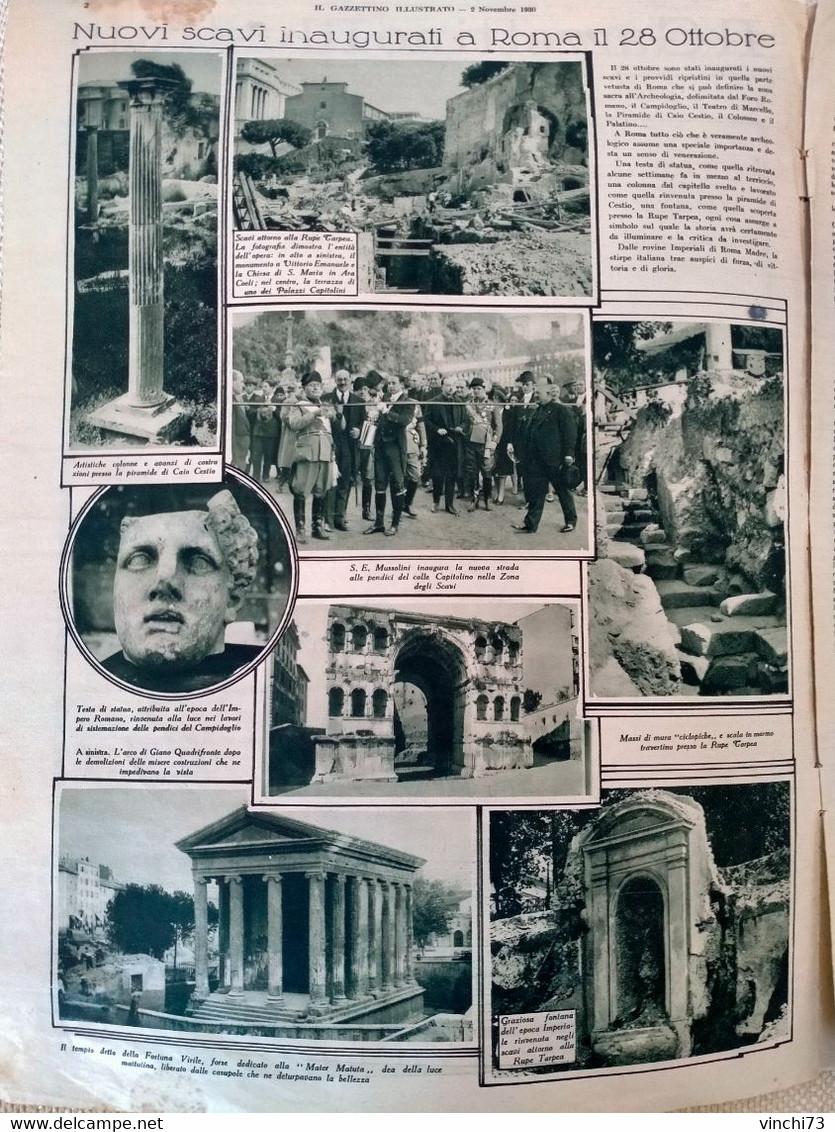 ! - ITALIA -IL GAZZETTINO ILLUSTRATO 1930 - Arte, Design, Decorazione