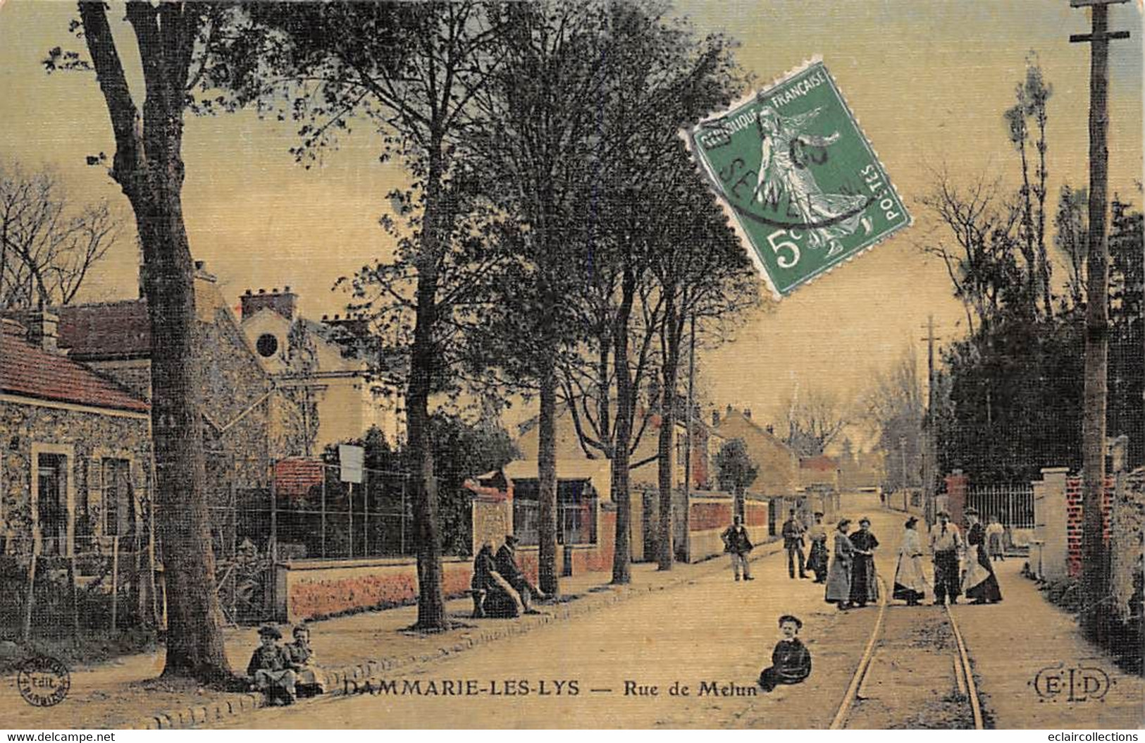 Dammarie Les Lys          77         Rue De Melun      (voir Scan) - Dammarie Les Lys