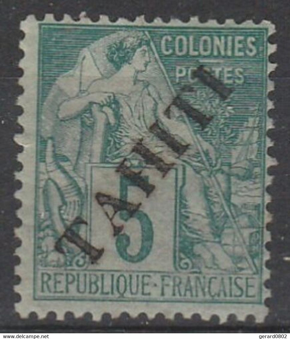 TAHITI - COLONIES - TAHITI - N°10* - Signé - Nuovi